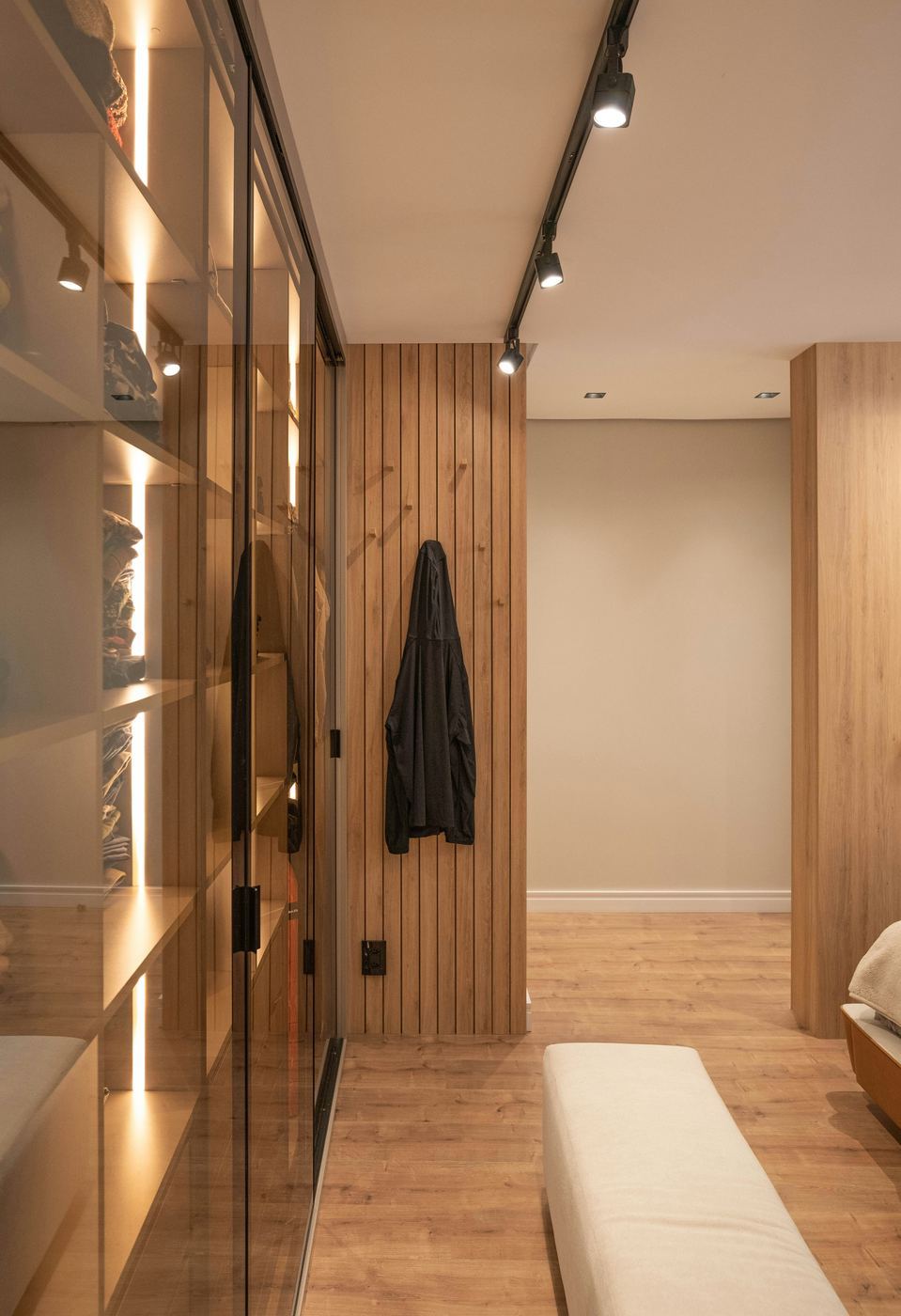 Closet vidro temperado planejado Rio de Janeiro